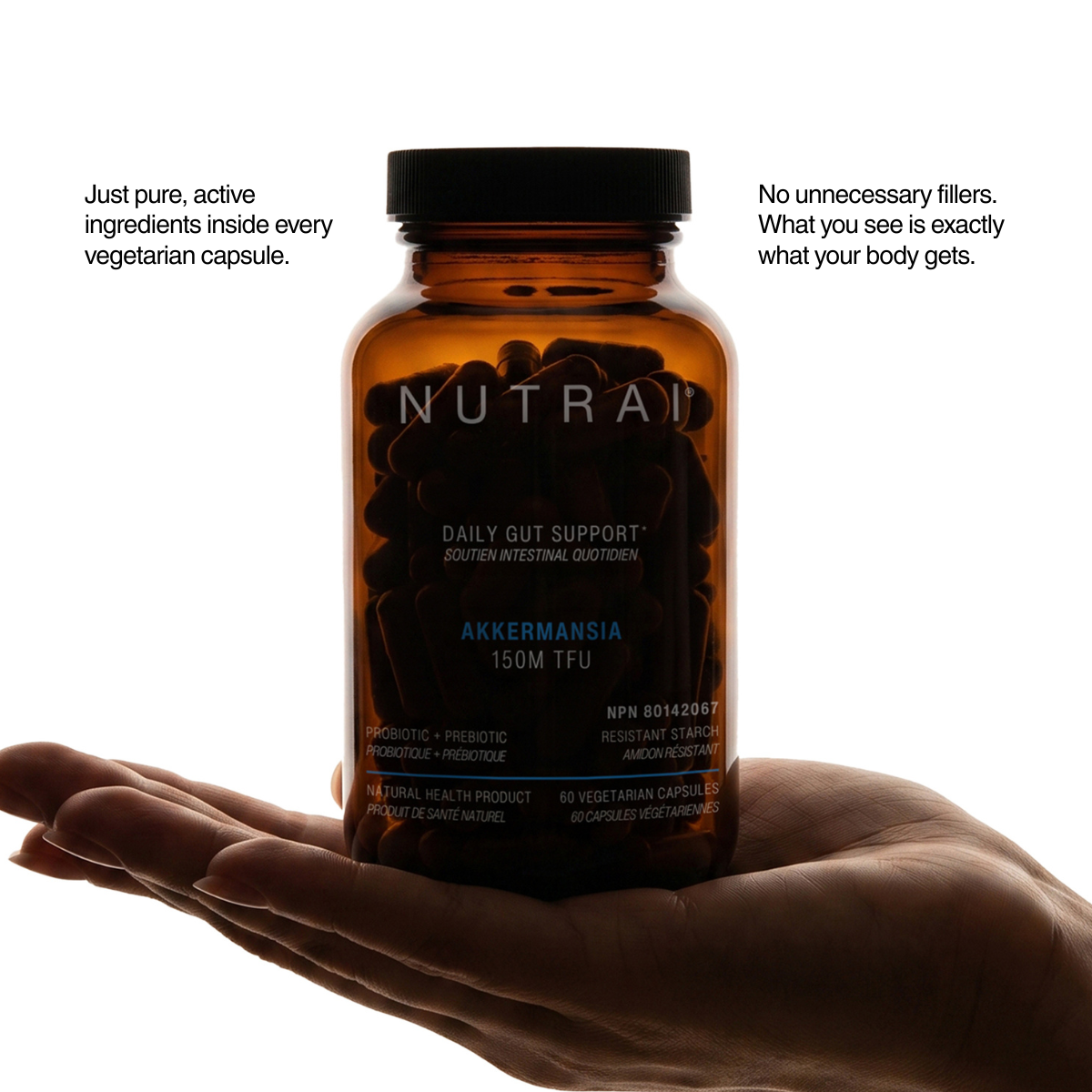 Nutrai: Akkermansia Muciniphila Probiotic 150M TFU