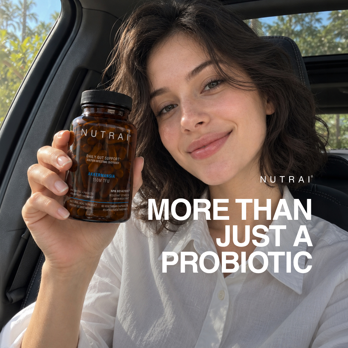 Nutrai: Akkermansia Muciniphila Probiotic 150M TFU